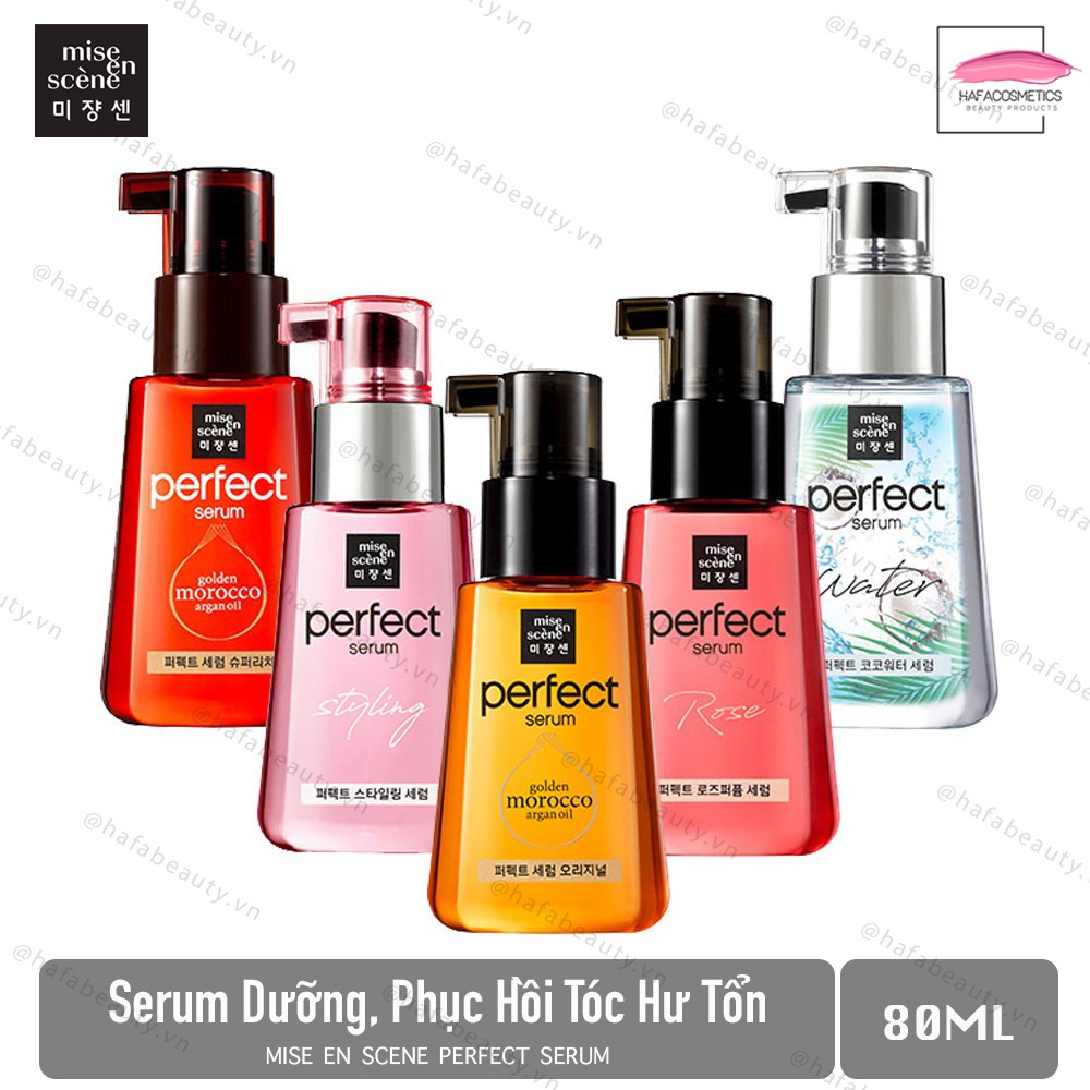 [NEW 2020]Serum Dưỡng Tạo Kiểu Tóc, Phục Hồi Tóc Khô, Hư Tổn Miseen Scène Perfect Serum
