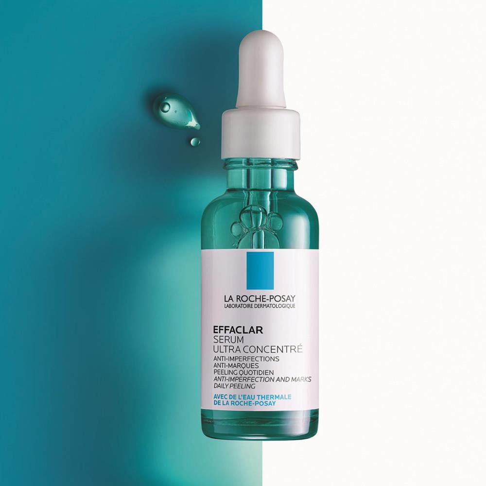 La Roche-Posay Effaclar Ultra Concentrated Serum - Tinh Chất Sửa Chữa Khuyết Điểm Cho Da Mụn 30ml