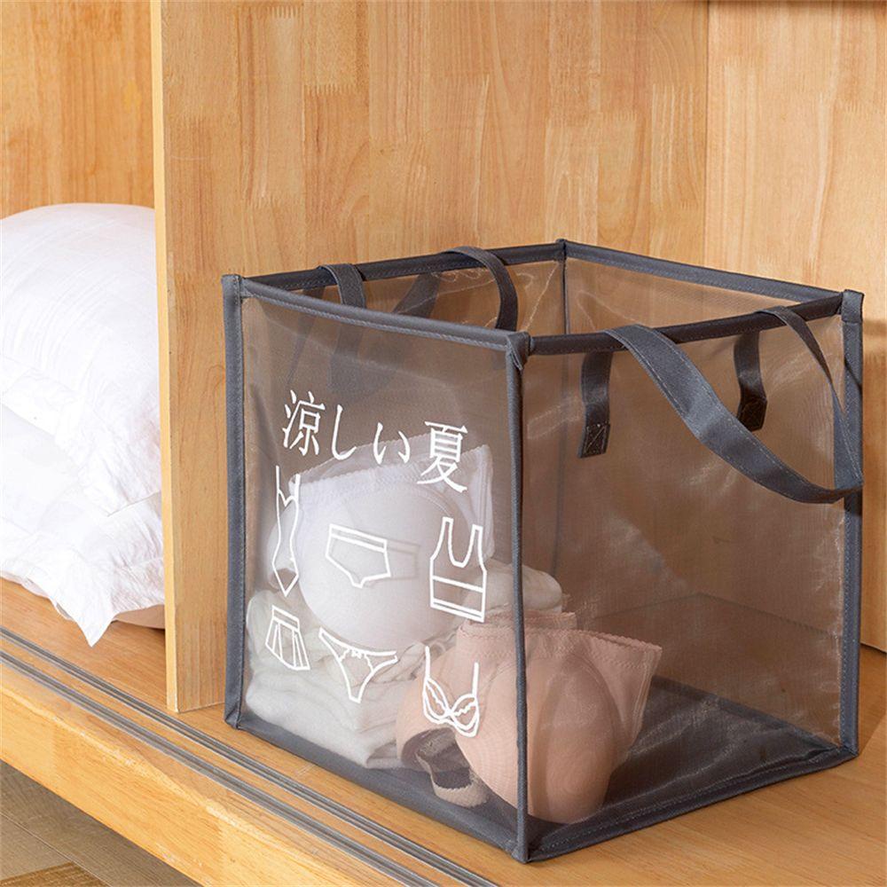 Túi Lưới Đựng Đồ Giặt Hai Tầng Thiết Kế Đơn Giản Gấp Gọn Tiện Lợi