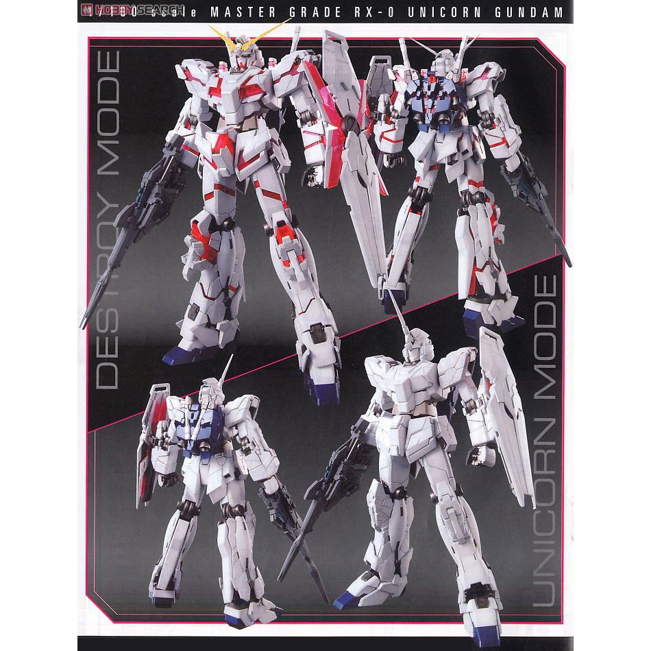 Mô Hình Gundam MG UNICORN OVA HD COLOR UC Bandai 1/100 Đồ Chơi Lắp Ráp Anime Nhật