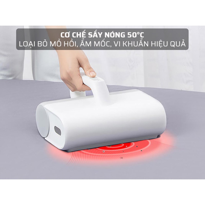 Máy hút bụi diệt khuẩn UV-C Xiaomi Mijia, lọc bụi thông minh, cơ chế sấy nóng 50 độ | BigBuy360 - bigbuy360.vn