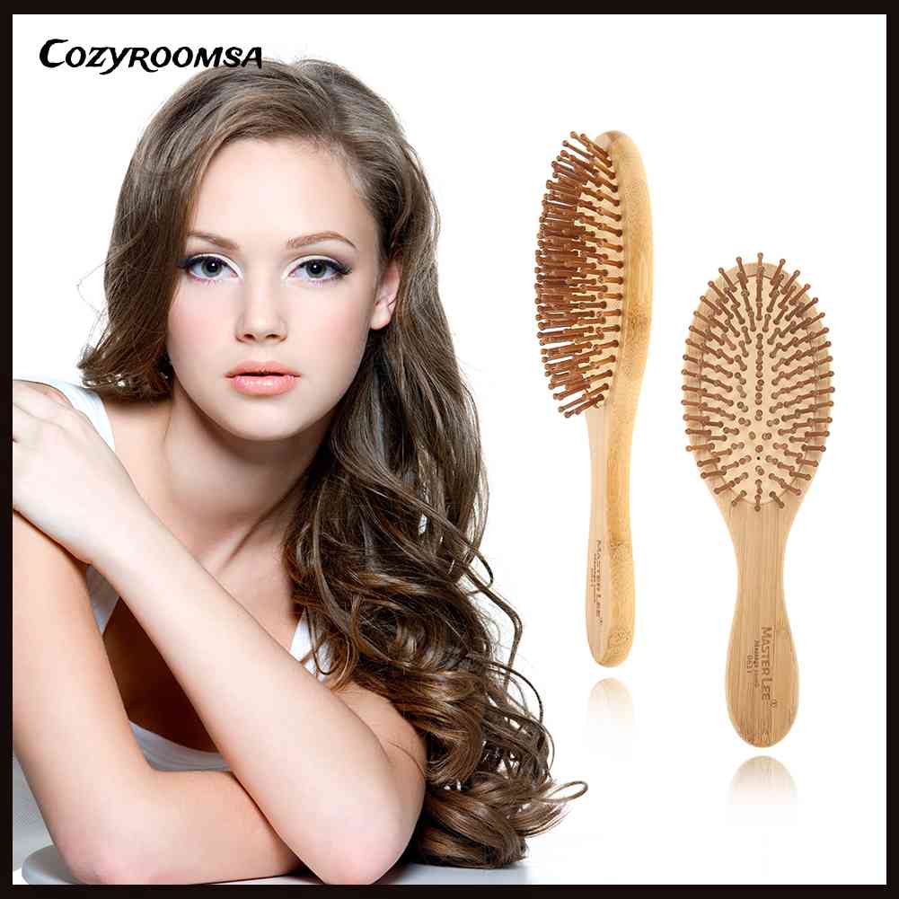 Lược Gỗ Tre Chống Tĩnh Điện Massage Da Đầu