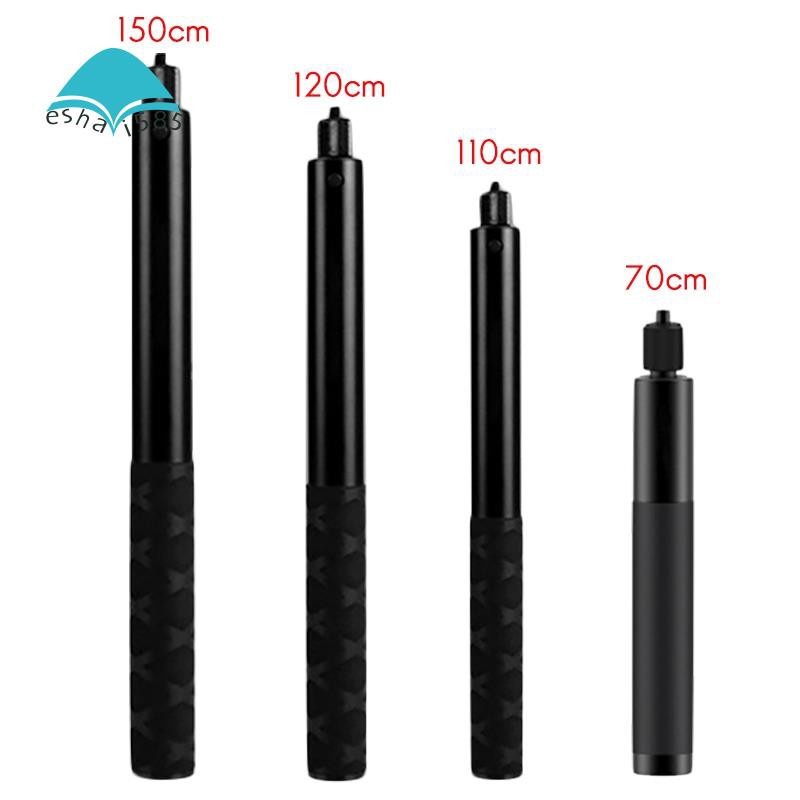 Extension Rod Aluminum Monopod Selfie Pole for Insta 360 ONE R Panorama Camera Accessories -Max Extended Length 110CM