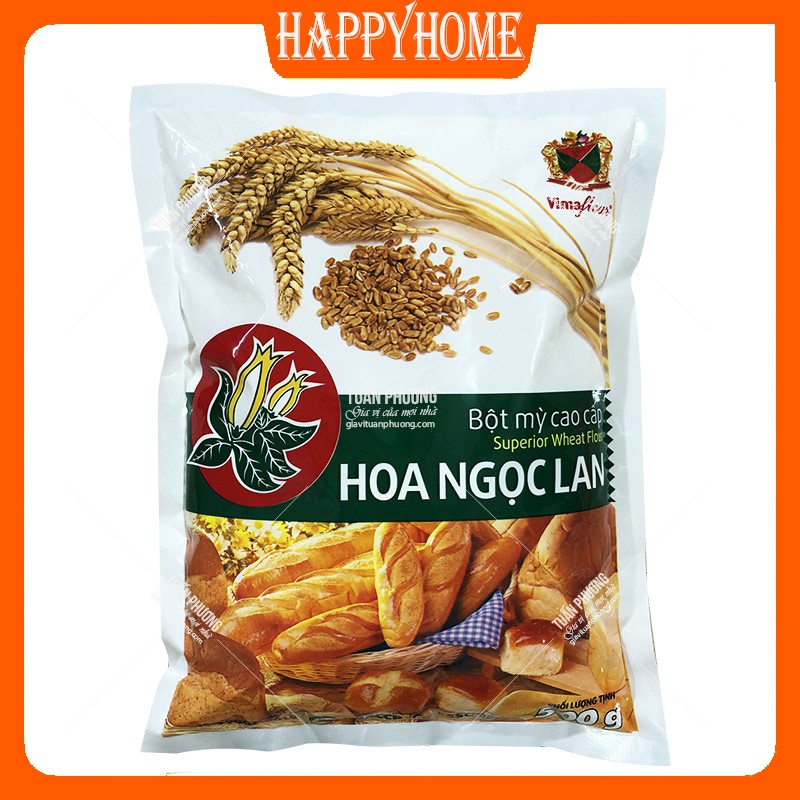 [GÓI LỚN 500gr] Bột mỳ cao cấp hiệu Hoa Ngọc Lan