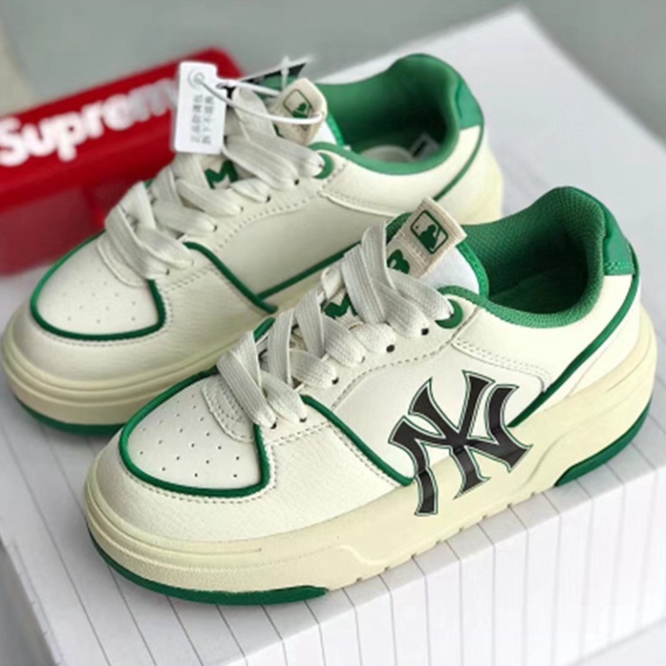 Giày Thể Thao Nam Nữ MLB Chunky NY, Hot Nhất 2022, Hack chiều cao 5cm, Hàng SC, Bản Trung Quốc