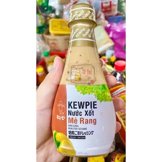 COMBO 3 CHAI NƯỚC XỐT MÈ RANG KEWPIE CAM KẾT CHÍNH HÃNG ( chai 210ml ) - ăn kem rong nho, rau salad