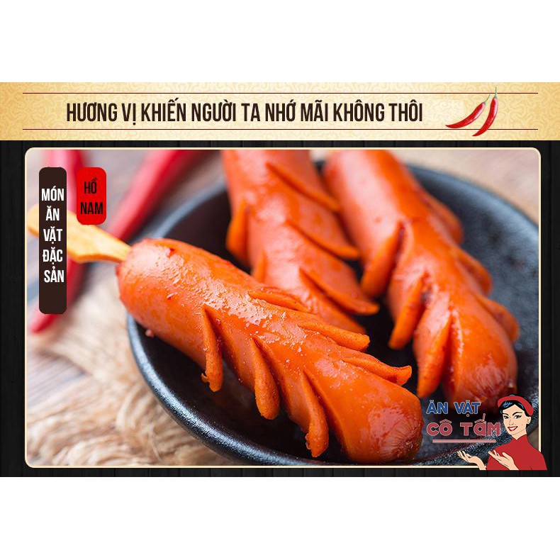 [LẺ] Xúc xích HUAHUA 2 vị hun khói và cay đồ ăn vặt ăn sáng bán lẻ thơm giòn ngon ngậy hàng nội địa chất lượng | BigBuy360 - bigbuy360.vn