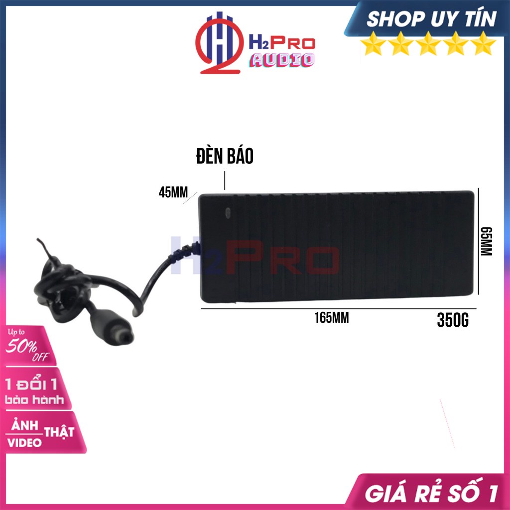Nguồn 24V 5A, Adapter 24V 5A 120W Jack DC 5.5X2.1mm Panasonic Cao Cấp, Dòng Ổn Định Bảo Vệ Thiết Bị-H2Pro Audio