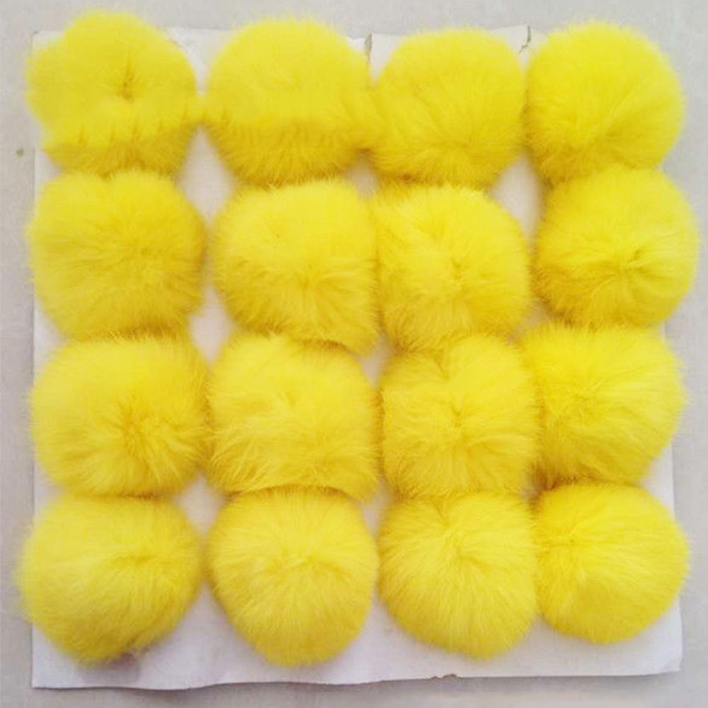 Set 2 Dây Cột Tóc Phối Lông Thú Cho Nữ