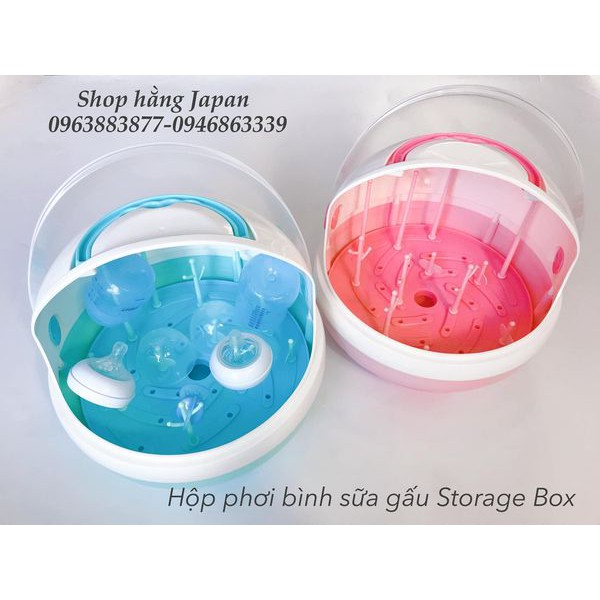 Giá úp bình Baby Bottle hình gấu