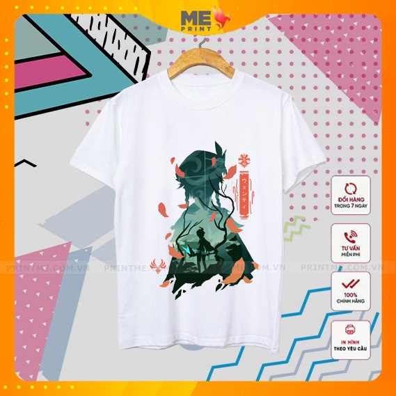 Áo Genshin impact thời trang, áo thun mang phong cách phim cổ trang trung hoa cực ngầu tại PrintME Shop