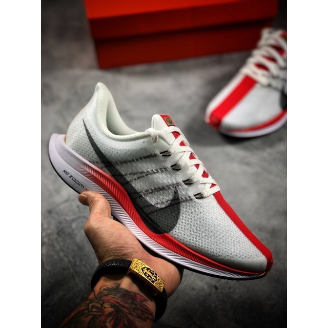 Giày Sneaker Zoomx Pegasus 35 Turbo 2.0 White Red - Giày thể thao - Giày chạy bộ - Giày Gym