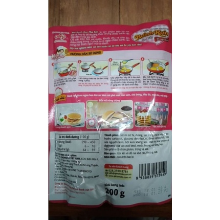 Bột bánh rán pha sẵn Ajinomoto vị truyền thống gói 200g
