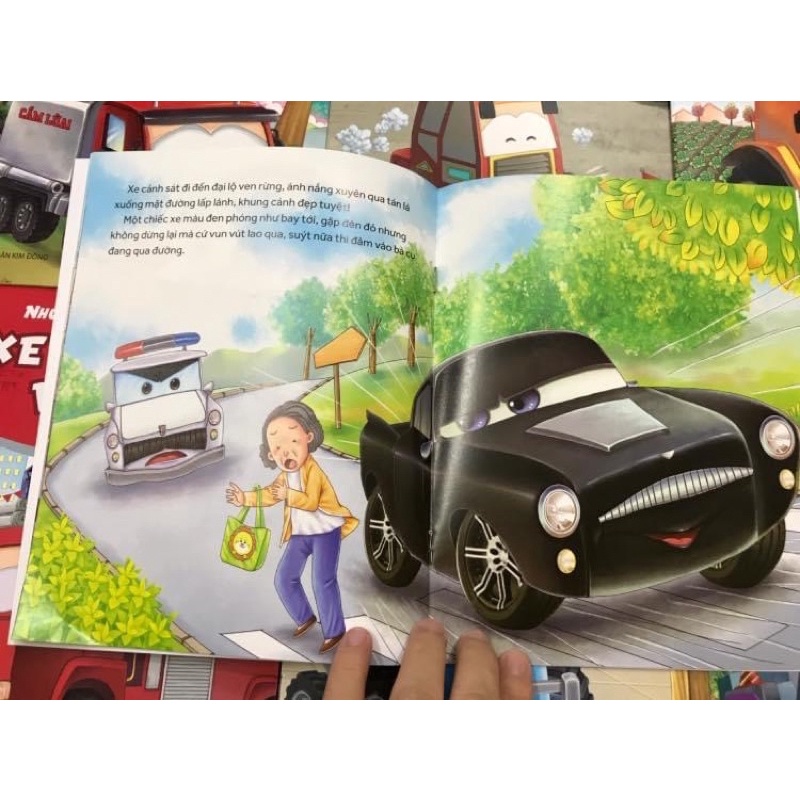 Sách - Những Chiếc Xe Hiệp Sĩ - Bộ 8 cuốn - Cuốn lẻ tự chọn