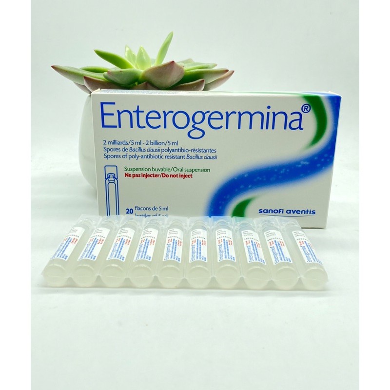 ENTEROGERMINA HỘP 20 ống-ỔN ĐỊNH HỆ TIÊU HOÁ CHO CÁC LỨA TUỔI