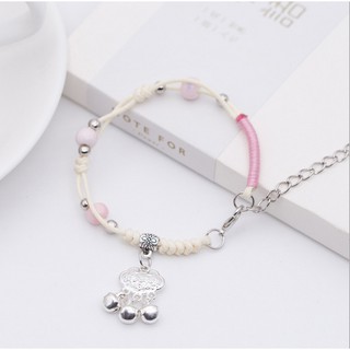 Vòng tay trường mệnh : Lục lạc - Hồng hoa