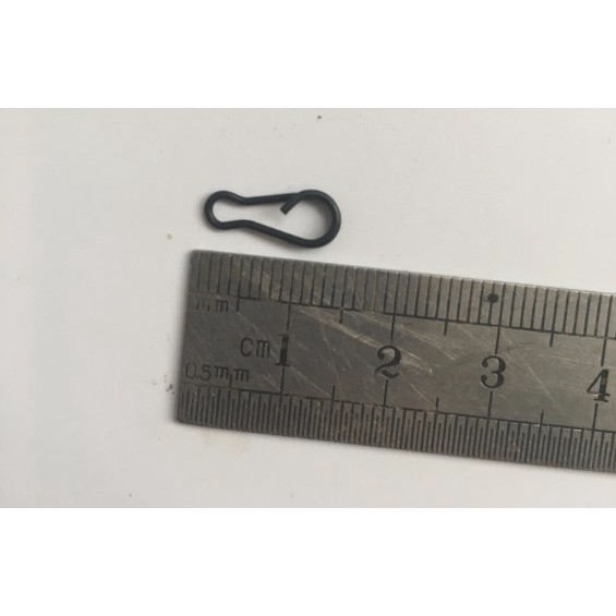 20 Kẹp Nối Mồi Câu Cá Màu Đen # 1#