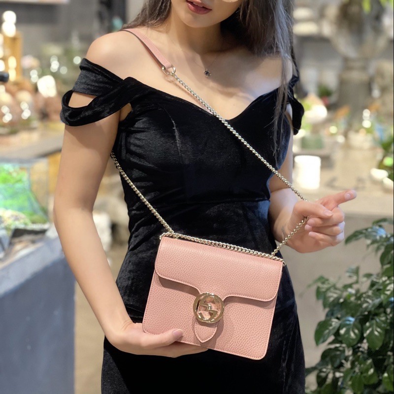 Túi GUCCI Interlocking hàng Ý chính hãng sẵn - Authentic Only