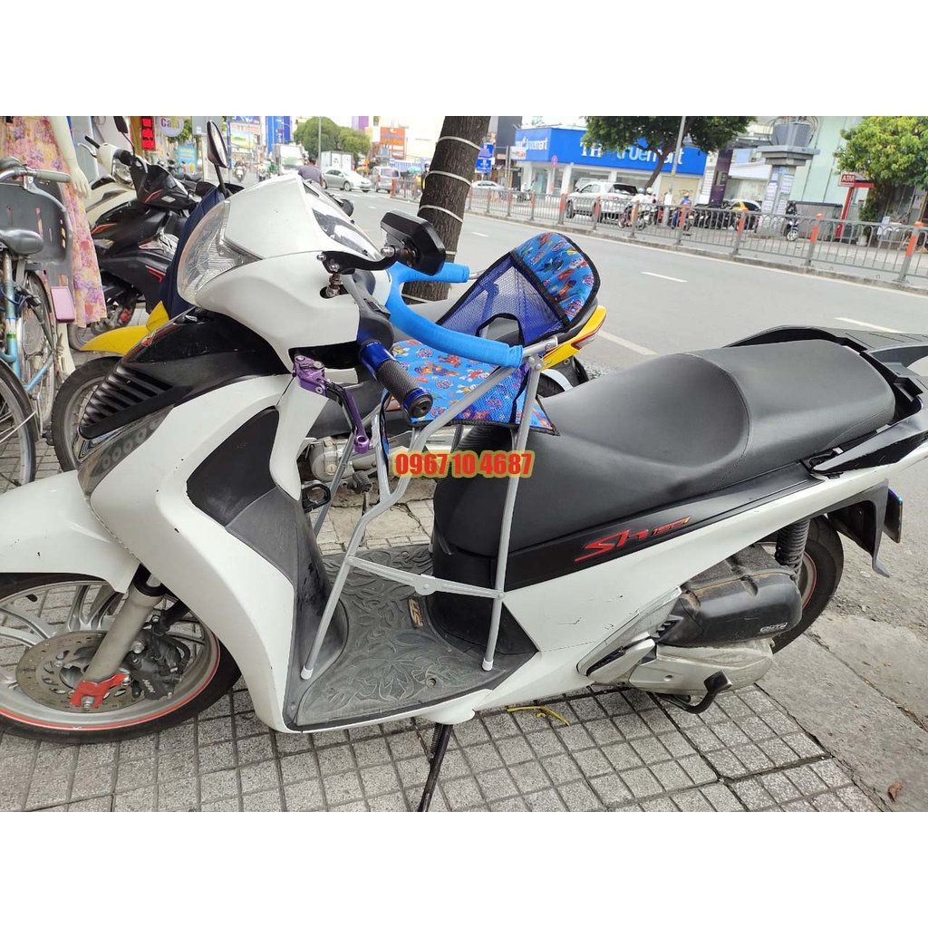 Ghế ngồi xe máy có vòng xếp gọn xe SH CAO, SH 150i