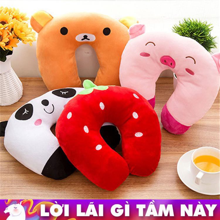 Gối Kê Cổ Thêu Hình Thú Siêu Kute 879