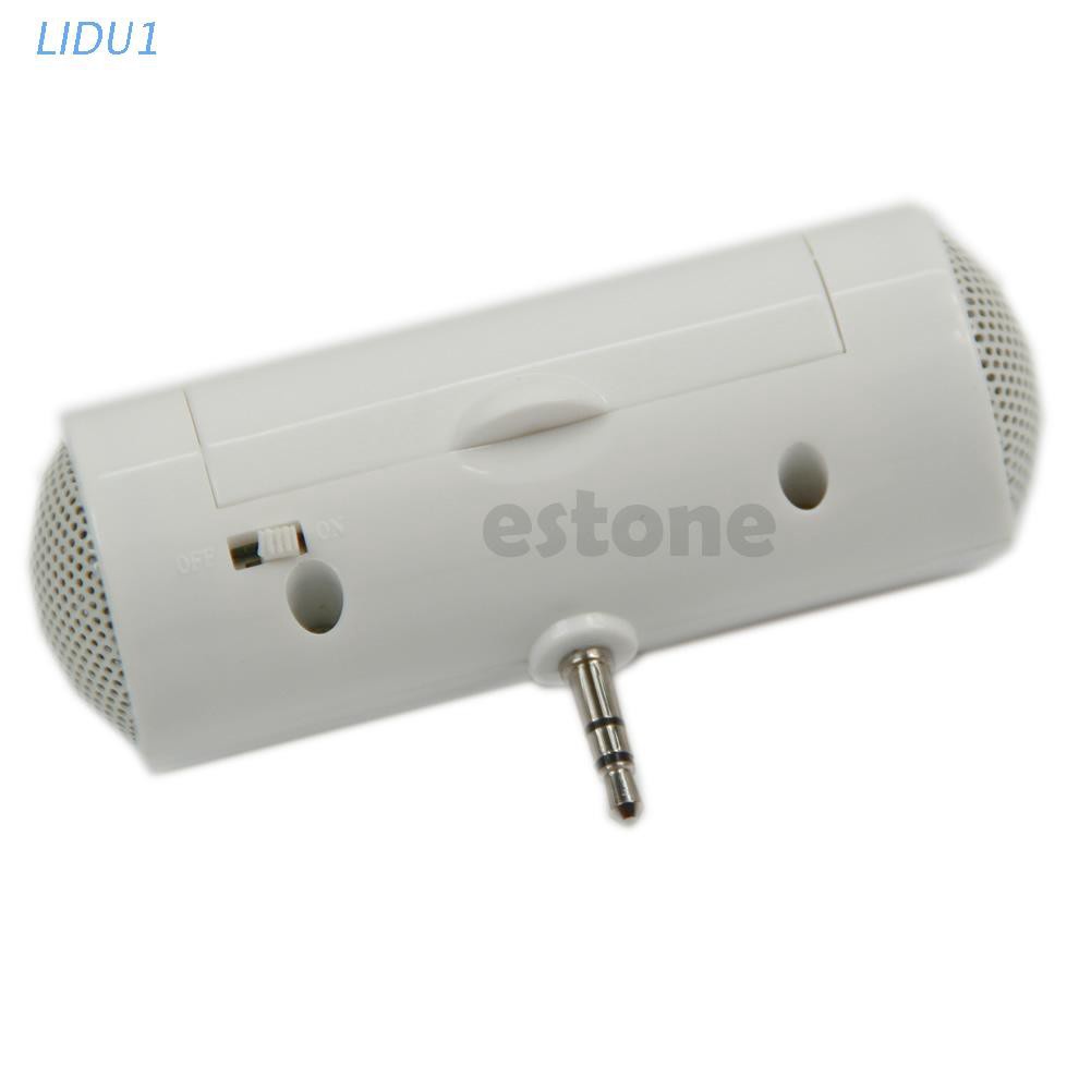 Loa mini giắc cắm 3.5mm âm thanh nổi rõ ràng cho điện thoại/ máy tính bảng/ máy nghe nhạc Mp3/ Mp4 chất lượng cao