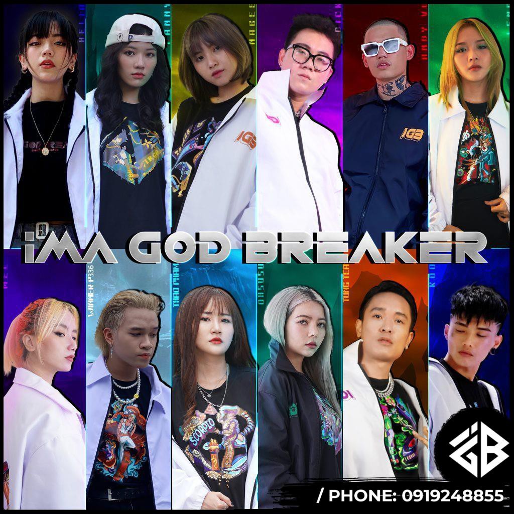 Áo Thun Cotton BASIC iMA God Breaker (iGB Basic Tee)