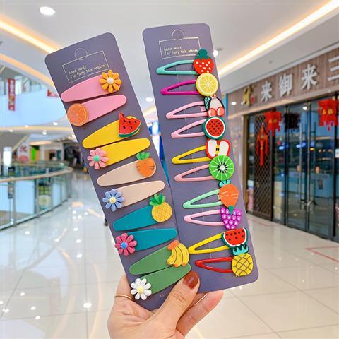 Kẹp Tóc Phong Cách Công Chúa Hàn Quốc Xinh Xắn Cho Bé Gái