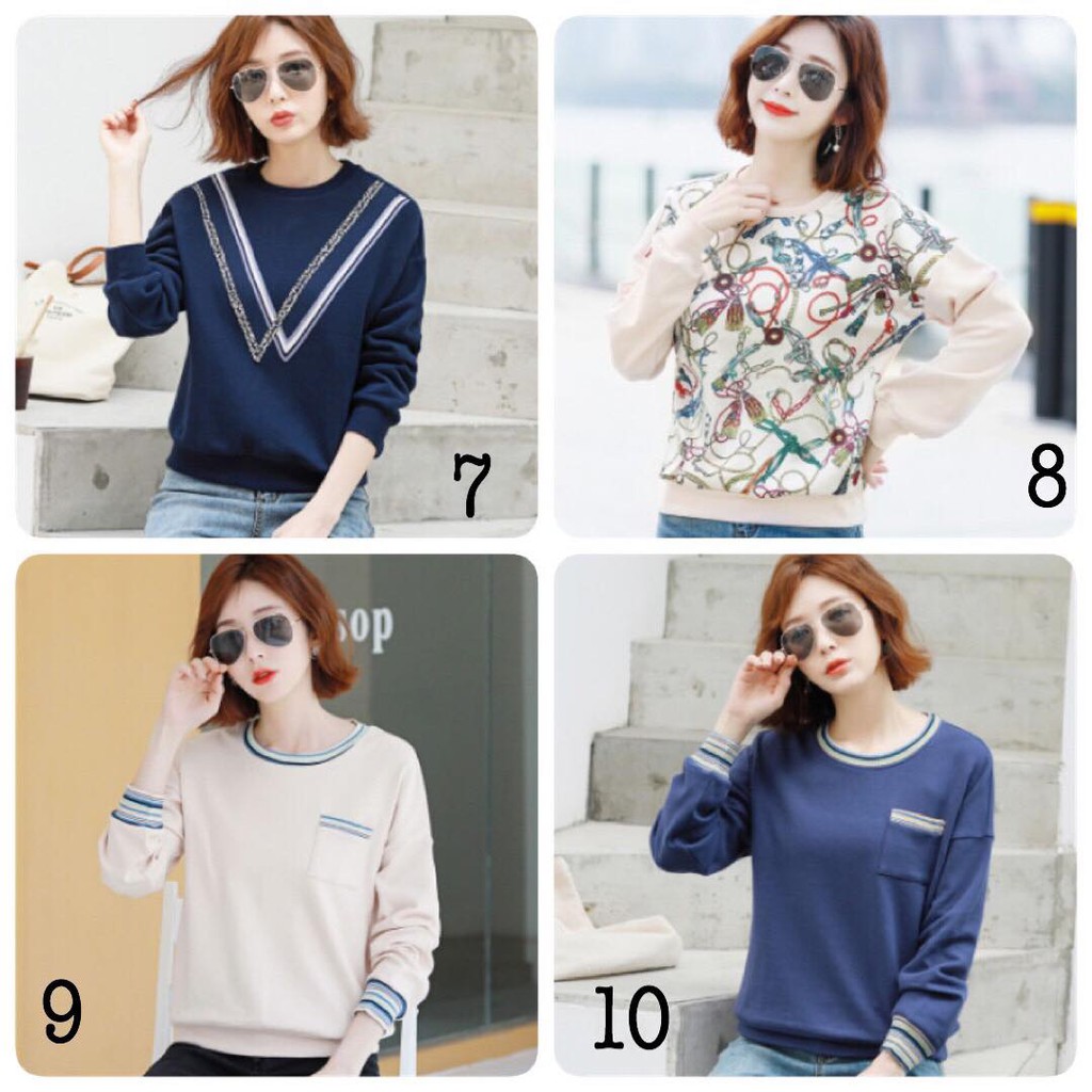 Áo nỉ nhiều màu cho nữ XA00018 | BigBuy360 - bigbuy360.vn