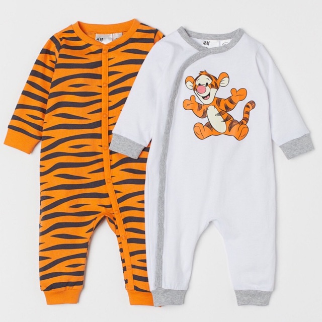 Bộ liền thân mặc ngủ Hm Hổ (sleepsuit)