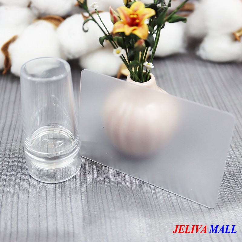 Con dấu in móng tay đầu in silicon in họa tiết từ khuôn hình mẫu