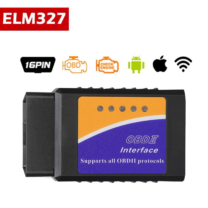 Máy quét chẩn đoán ô tô ELM327 WIFI V2.1 OBD2 Elm327 WI-FI Mini ELM 327 V2.1 OBDII iOS Công cụ chẩn 