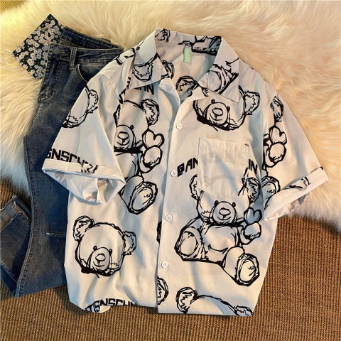 Áo Sơ Mi Ca-Rô Tay Ngắn Thời Trang Dành Cho Nữ Dễ Thương