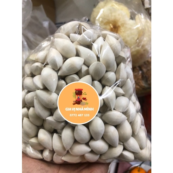 BẠCH QUẢ KHÔ LOẠI 1 GÓI 100GR (CHUYÊN DÙNG NẤU CHÈ,DƯỠNG NHAN)