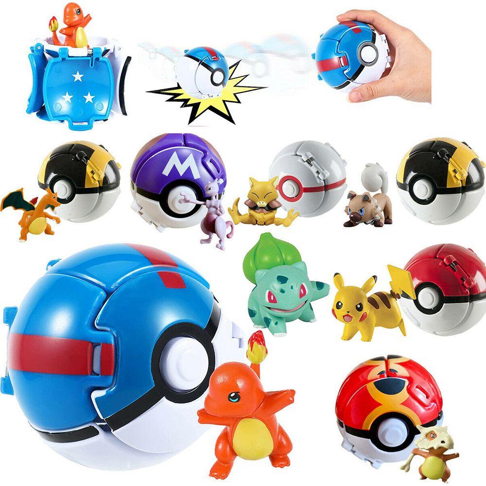 SUSANS Đồ Chơi Quả Bóng Pokemon Cho Bé