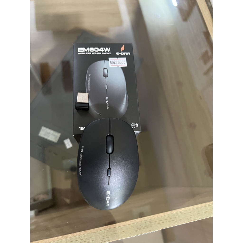 Chuột không dây Edra EM604W siêu nhạy CHÍNH HÃNG