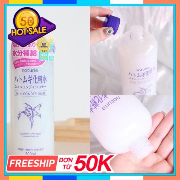 Nước Hoa Hồng Ý Dĩ Naturie Hatomugi Skin Conditioner Lotion Nhật Bản 500ml | BigBuy360 - bigbuy360.vn