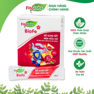 Thực phẩm bổ sung sắt và kẽm hữu cơ cho bé fitolabs biofe tăng cường đề - ảnh sản phẩm 1