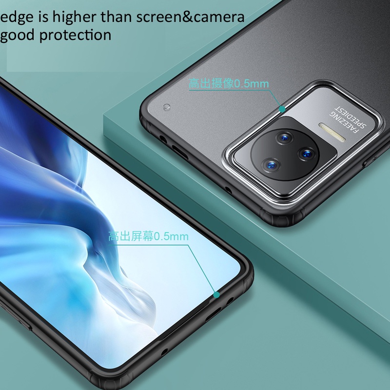 Ốp Điện Thoại Mỏng Trong Suốt Chống Rơi Cho Xiaomi Redmi K40S K50 Pro K40 Gaming 5G 2022