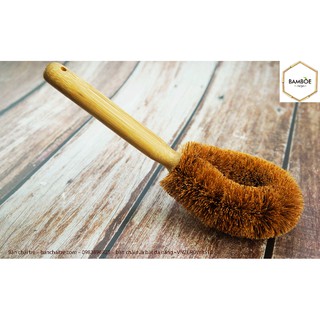 Cọ rửa bát eco – cọ nồi xoong chảo - cọ nhà bếp – cọ đa năng - cọ bằng tre