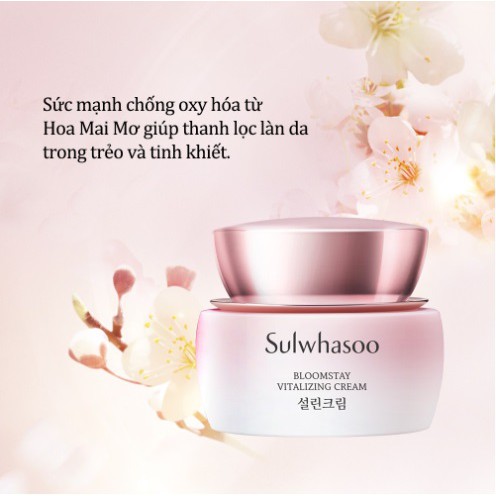 Kem dưỡng sáng da Sulwhasoo Bloomstay Vitalizing Cream 30ml