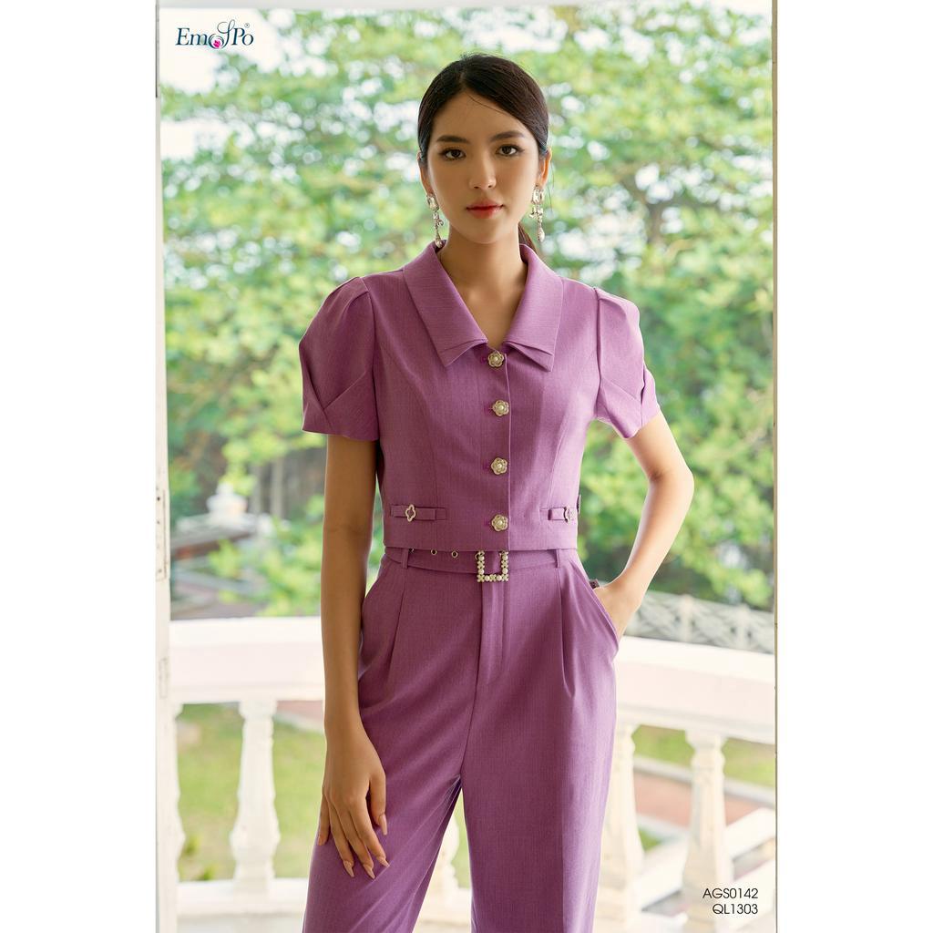 Áo ký giả cổ đức túi giả 2 bên EMSPO AGS0142, đi bộ QL1303