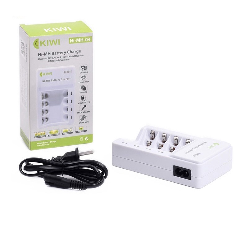 Bộ sạc 4  Kiwi