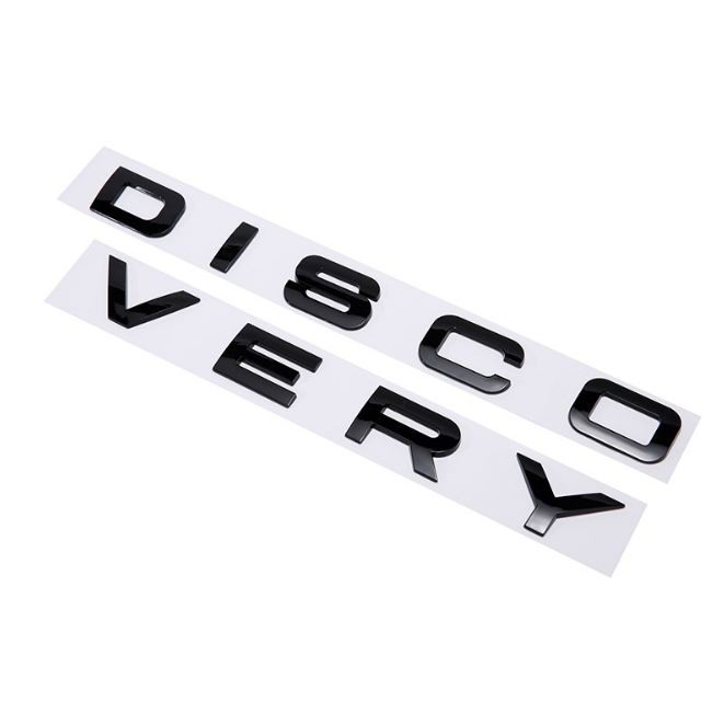 Decal chữ Discovery nổi dán ô tô