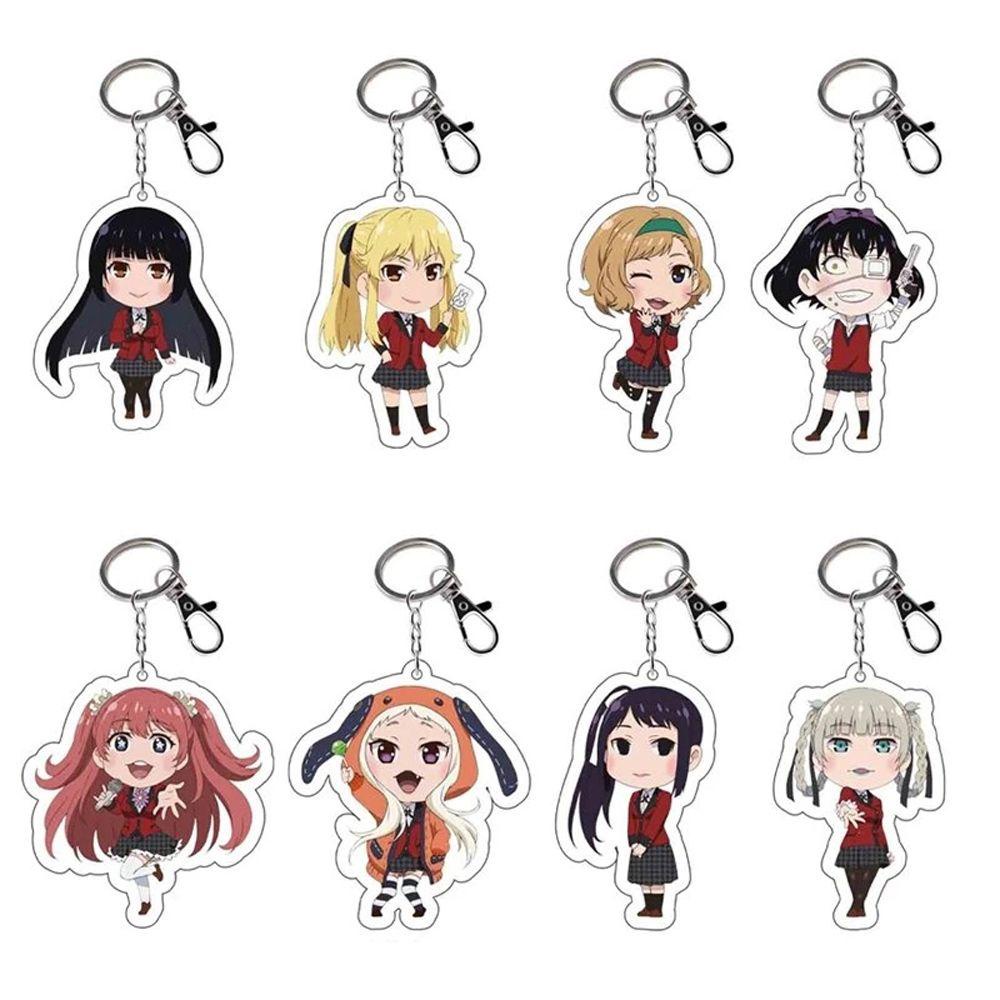 LANFY Móc Khóa Hình Nhân Vật Anime Hai Mặt Bằng Acrylic