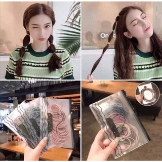 Set 100 Dây Cột Tóc Cho Mẹ Và Bé