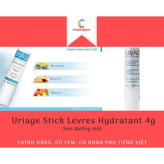Uriage Stick Levres Hydratant 4g - Son dưỡng môi