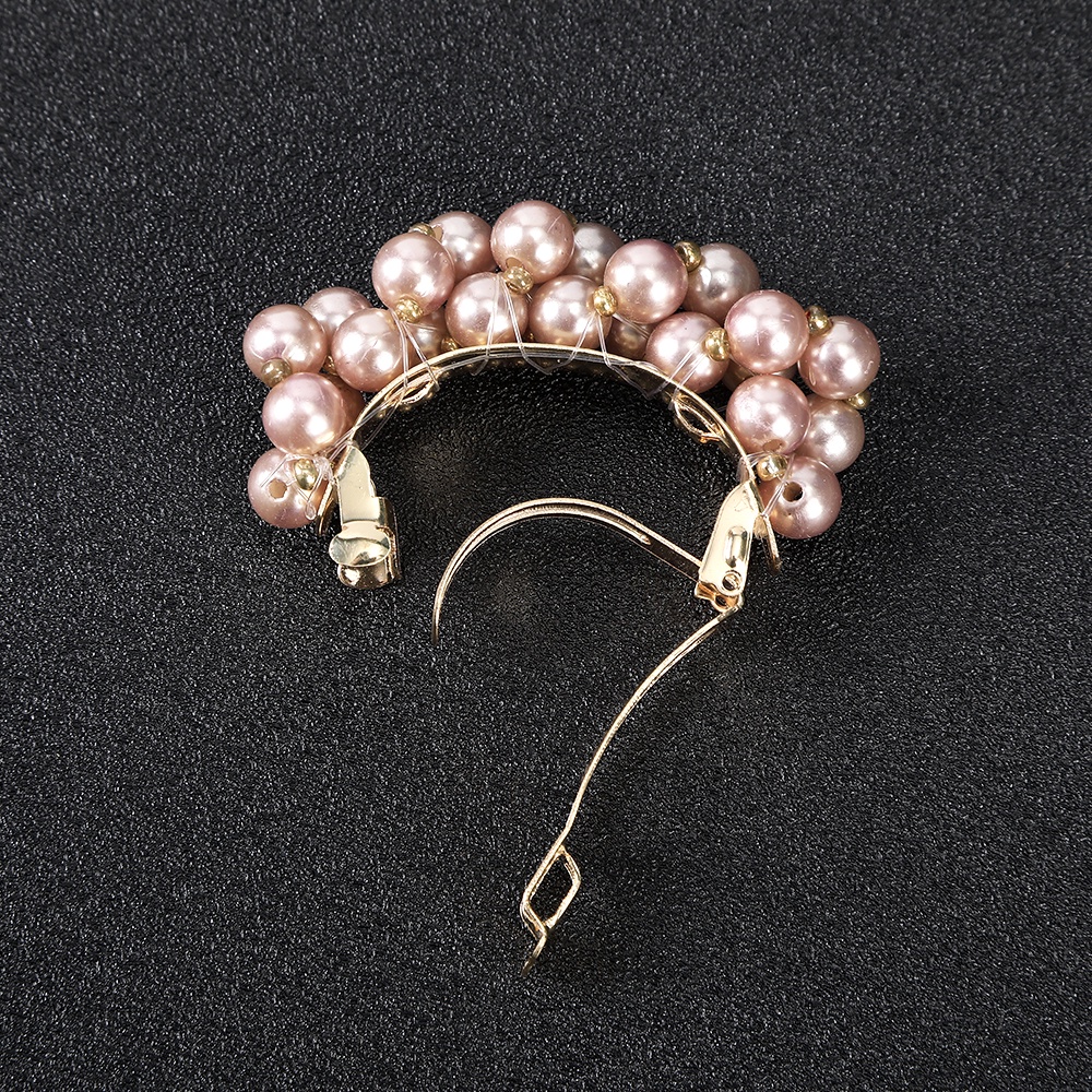 Kẹp tóc HAIMEIKANG đính ngọc trai nhân tạo thiết kế mùa xuân mới