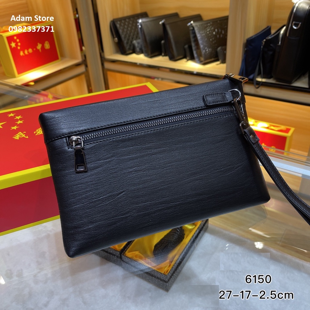 Túi Cầm Tay Nam Nữ Da Bò Sang Trọng POLO MEISDO PL21
