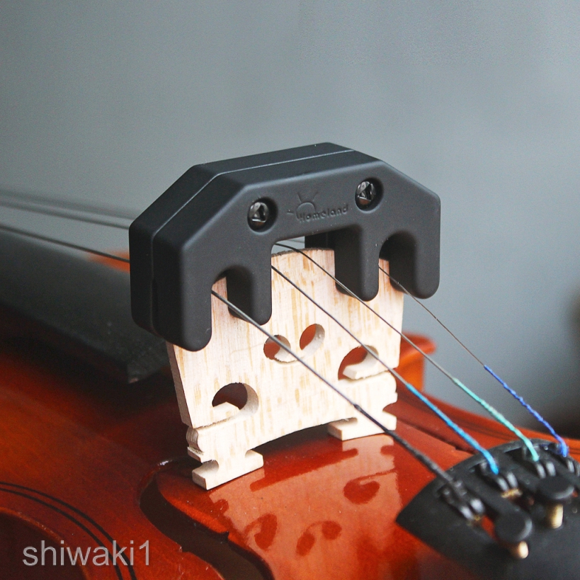 Phụ Kiện Kim Loại Màu Đen Chất Lượng Cao Cho Đàn Violin Shiwaki1 3 / 4 4 / 4