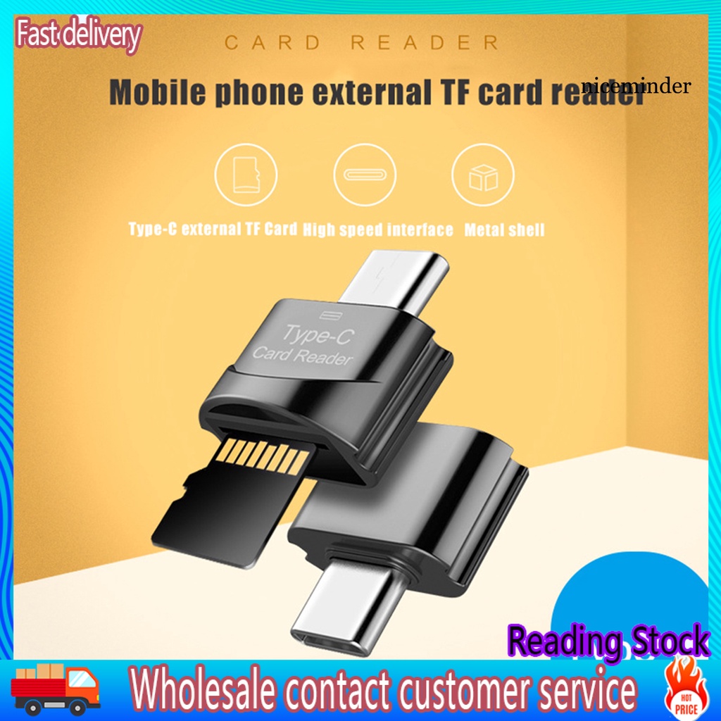 Đầu Đọc Thẻ Nhớ Mini Tốc Độ Cao Bằng Hợp Kim Kẽm Tiện Dụng Cho Văn Phòng